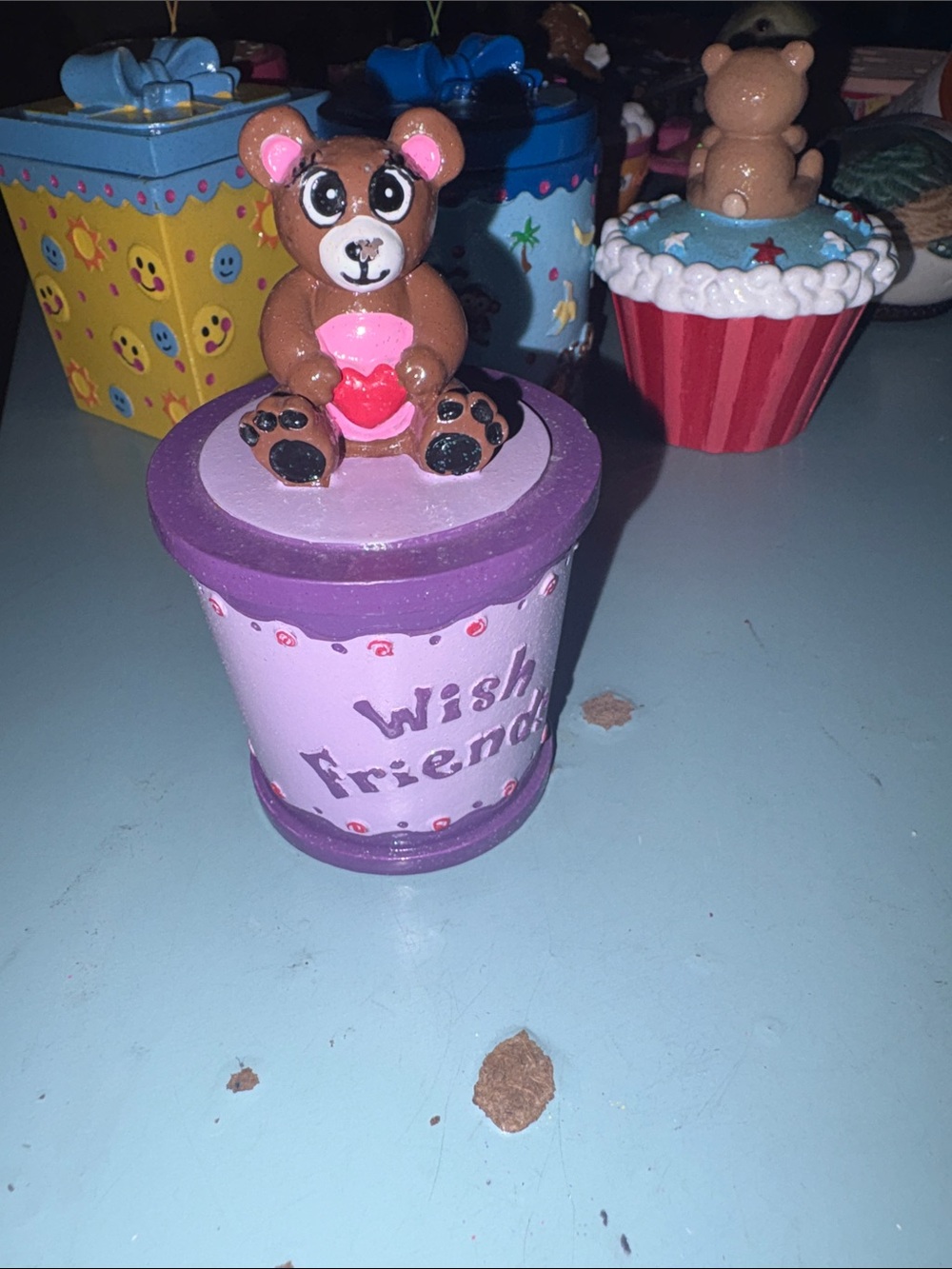 Wish Friends Claire's vintage y2k trinket box